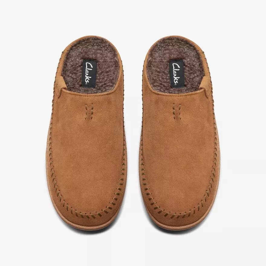 Men’s Frien Wall Tan Slip-On Slippers Men’s Frien Wall Tan Slip-On Slippers