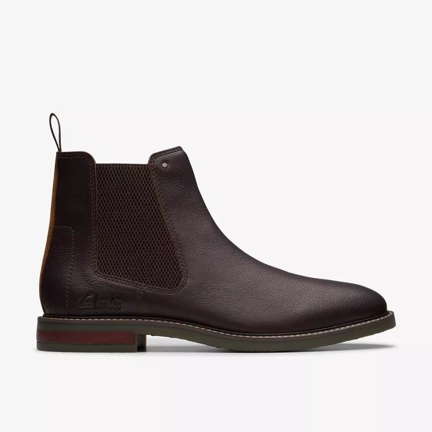 Men’s Jaxen Easy Brown Tumbled Chelsea Boots Men’s Jaxen Easy Brown Tumbled Chelsea Boots