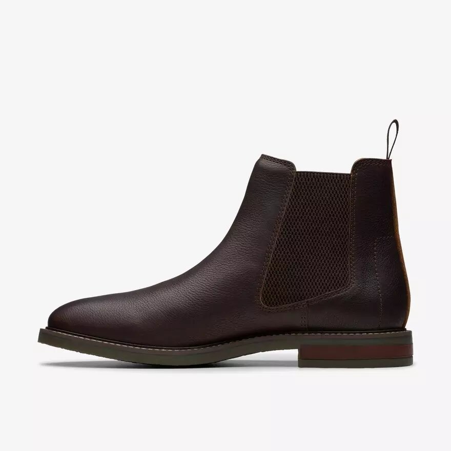 Men’s Jaxen Easy Brown Tumbled Chelsea Boots Men’s Jaxen Easy Brown Tumbled Chelsea Boots
