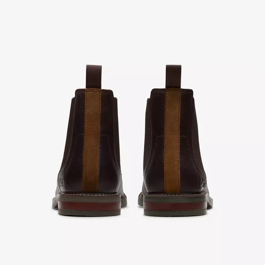 Men’s Jaxen Easy Brown Tumbled Chelsea Boots Men’s Jaxen Easy Brown Tumbled Chelsea Boots