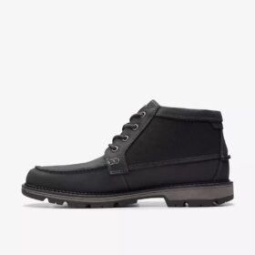 Men’s Maplewalk Moc Black Ankle Boots