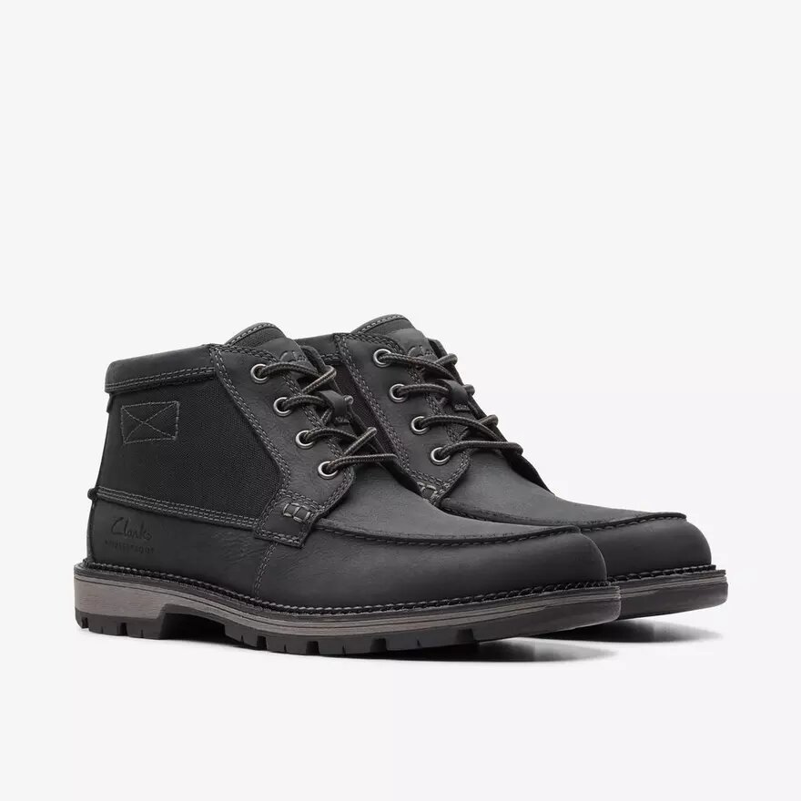 Men’s Maplewalk Moc Black Ankle Boots Men’s Maplewalk Moc Black Ankle Boots