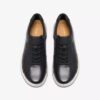 Men’s Mapstone Lace Black Leather Sneakers