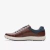 Men’s Mapstone Lace Mahogany Leather Sneakers Men’s Mapstone Lace Mahogany Leather Sneakers