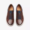 Men’s Mapstone Lace Mahogany Leather Sneakers Men’s Mapstone Lace Mahogany Leather Sneakers
