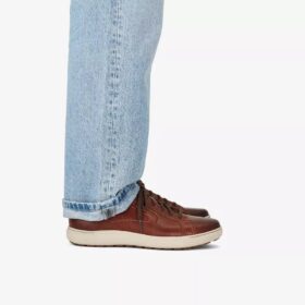 Men’s Mapstone Lace Tan Leather Sneakers