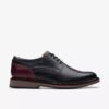 Men’s Monahan Plain Black Leather Oxford Shoes| Clarks Men’s Monahan Plain Black Leather Oxford Shoes| Clarks