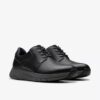 Men’s Motion Trek Pt Black Leather Sneaker