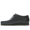 Men’s Wallabee™ Black Leather Shoes