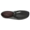 Men’s Wallabee™ Black Leather Shoes