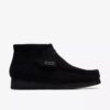 Men’s Wallabee™ Boot Black Suede Boots