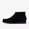 Men’s Wallabee™ Boot Black Suede Boots