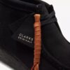 Men’s Wallabee™ Boot Black Suede Boots