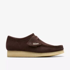 Men’s Wallabee™ Dark Brown Suede Shoes