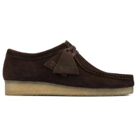 Men’s Wallabee™ Dark Brown Suede Shoes
