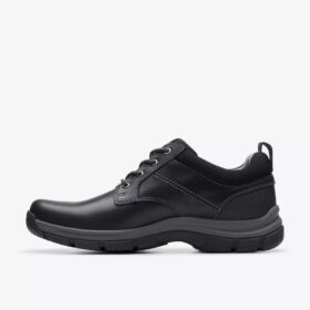 Men’s Walpath Low Black Leather Laces