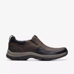 Men’s Walpath Step Dark Brown Leather Loafers