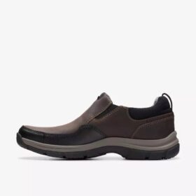 Men’s Walpath Step Dark Brown Leather Loafers