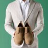 Mens Aldwin Lace Tan Suede Oxfords Mens Aldwin Lace Tan Suede Oxfords