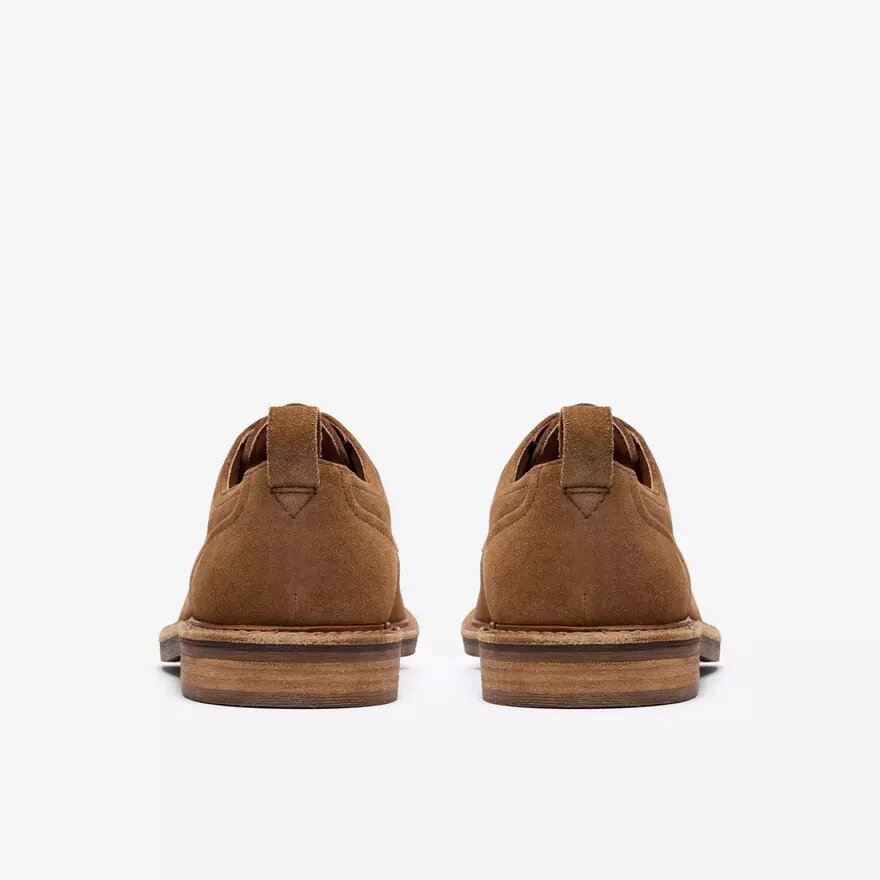 Mens Aldwin Lace Tan Suede Oxfords Mens Aldwin Lace Tan Suede Oxfords