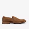 Mens Aldwin Step Tan Suede Loafers