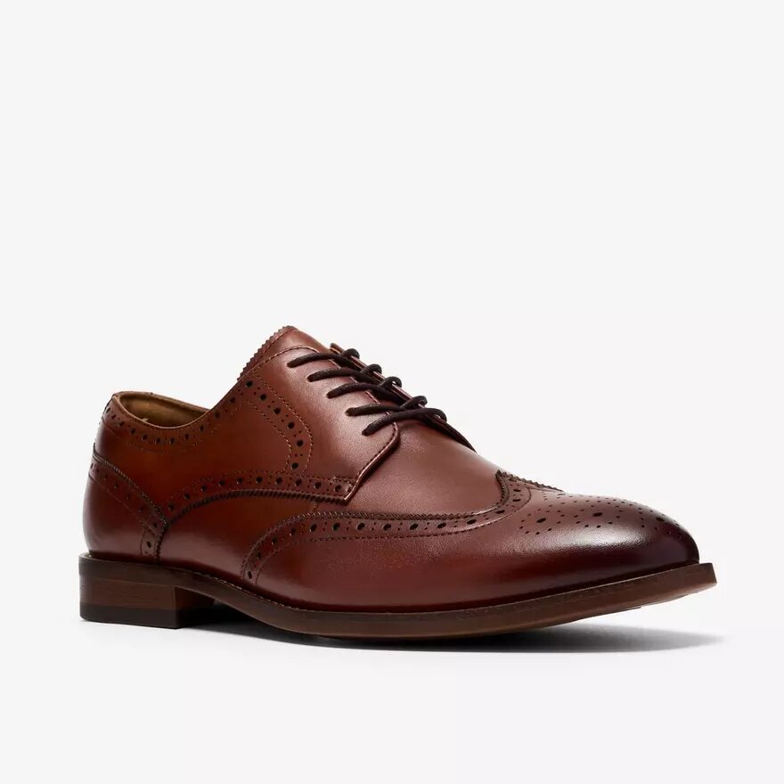 Mens Bowburn Tip Tan Leather Oxford Shoes Mens Bowburn Tip Tan Leather Oxford Shoes