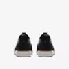 Mens Brantin Plain Black Knit Oxford Shoe