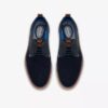 Mens Brantin Plain Navy Knit Derby Shoe