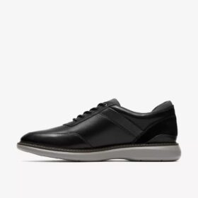 Mens Brantin Style Black Leather Oxfords