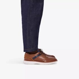 Mens Brantin Style Tan Leather Oxfords