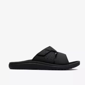 Mens Breeze Slide Black Sandals