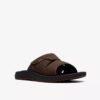 Mens Breeze Slide Dark Brown Flip Flops| Clarks Mens Breeze Slide Dark Brown Flip Flops| Clarks