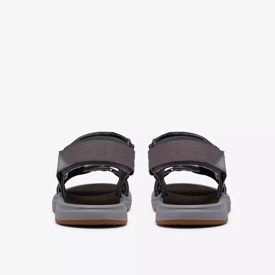 Mens Breeze Trail Grey Sandals| Clarks Mens Breeze Trail Grey Sandals| Clarks