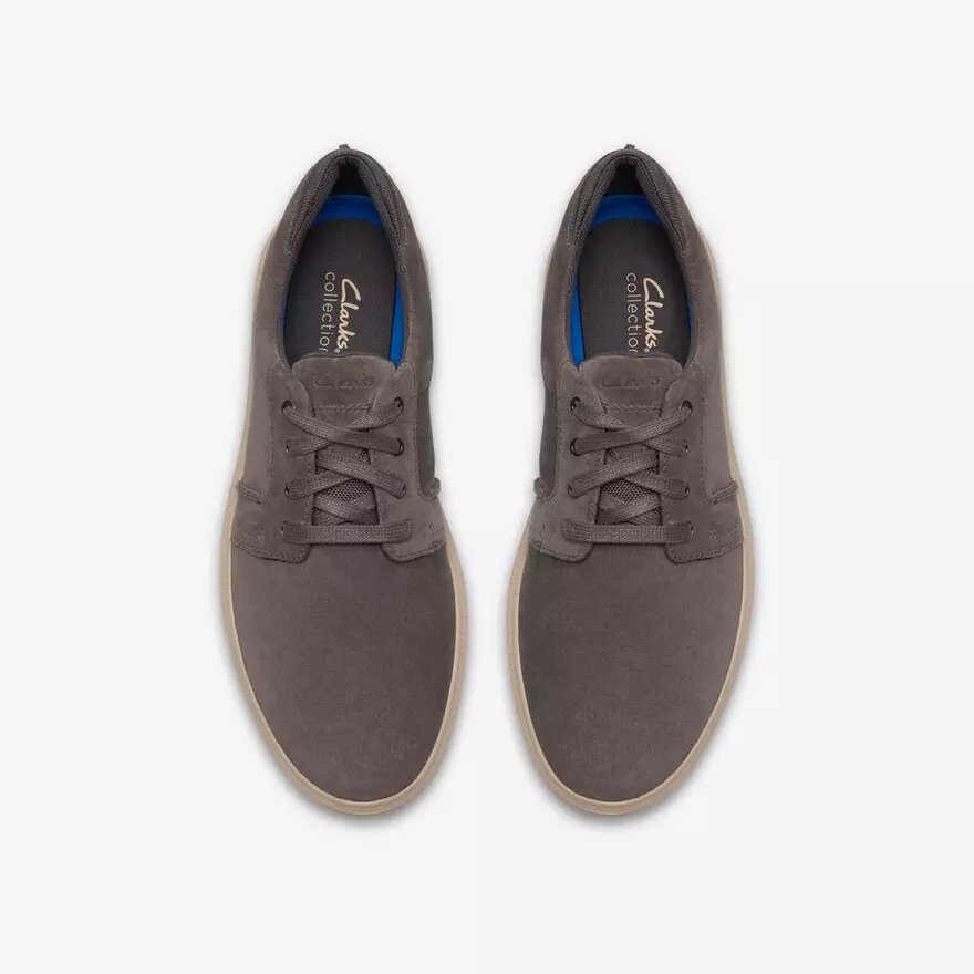 Mens Brodin Seam Grey Suede Sneakers Mens Brodin Seam Grey Suede Sneakers