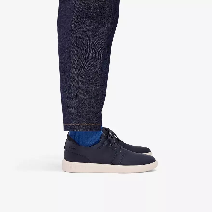 Mens Brodin Seam Navy Sneakers Mens Brodin Seam Navy Sneakers