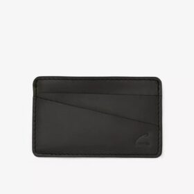 Mens Buff Waxy Card Holder Wallet Black Us