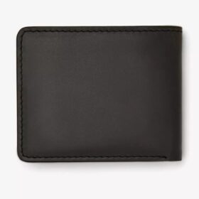 Mens Buff Waxy Passport Wallet Black Us