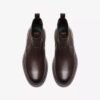 Mens Burchill up Dark Brown Leather Chelsea Boots Mens Burchill up Dark Brown Leather Chelsea Boots