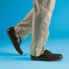 Mens Charmouth Lace Brown Leather Boat Shoes Mens Charmouth Lace Brown Leather Boat Shoes
