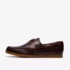Mens Charmouth Lace Brown Leather Boat Shoes Mens Charmouth Lace Brown Leather Boat Shoes