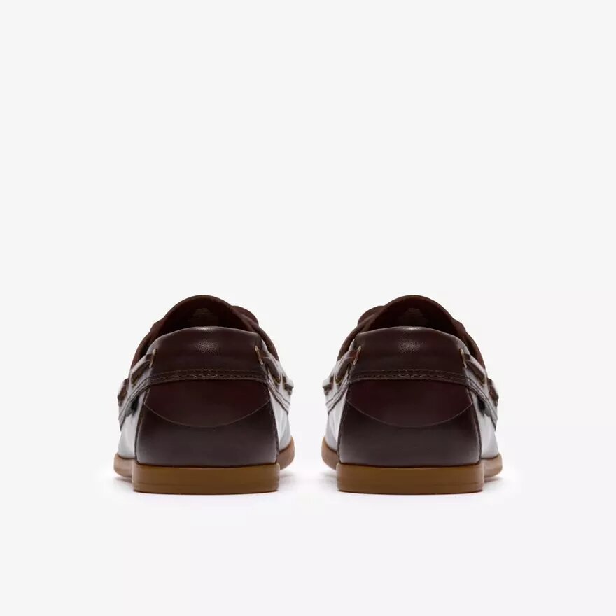 Mens Charmouth Lace Brown Leather Boat Shoes Mens Charmouth Lace Brown Leather Boat Shoes
