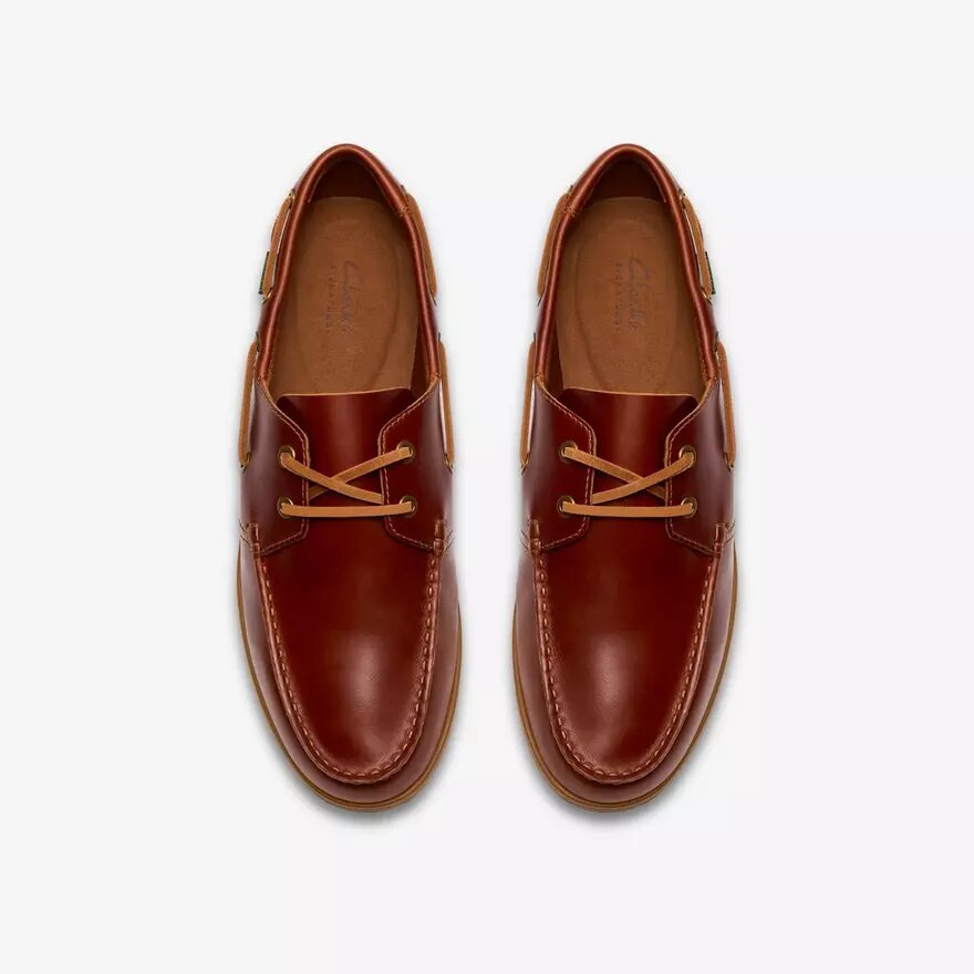 Mens Charmouth Lace Tan Leather Boat Shoes Mens Charmouth Lace Tan Leather Boat Shoes