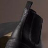 Mens Clarkdale Easy Black Leather Chelsea Boots Mens Clarkdale Easy Black Leather Chelsea Boots