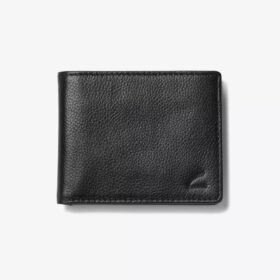 Mens Classic Pebble Slimfold Wallet Black Us