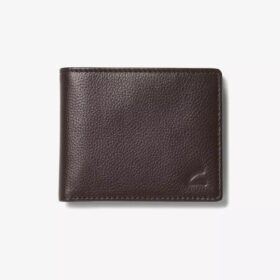Mens Classic Pebble Slimfold Wallet Brown Us