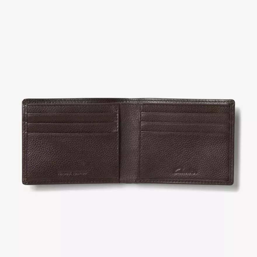 Mens Classic Pebble Slimfold Wallet Brown Us Mens Classic Pebble Slimfold Wallet Brown Us