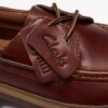 Mens Cleyhill Boat Brown Leather Boat Shoe Mens Cleyhill Boat Brown Leather Boat Shoe