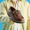 Mens Cleyhill Boat Brown Leather Boat Shoe Mens Cleyhill Boat Brown Leather Boat Shoe