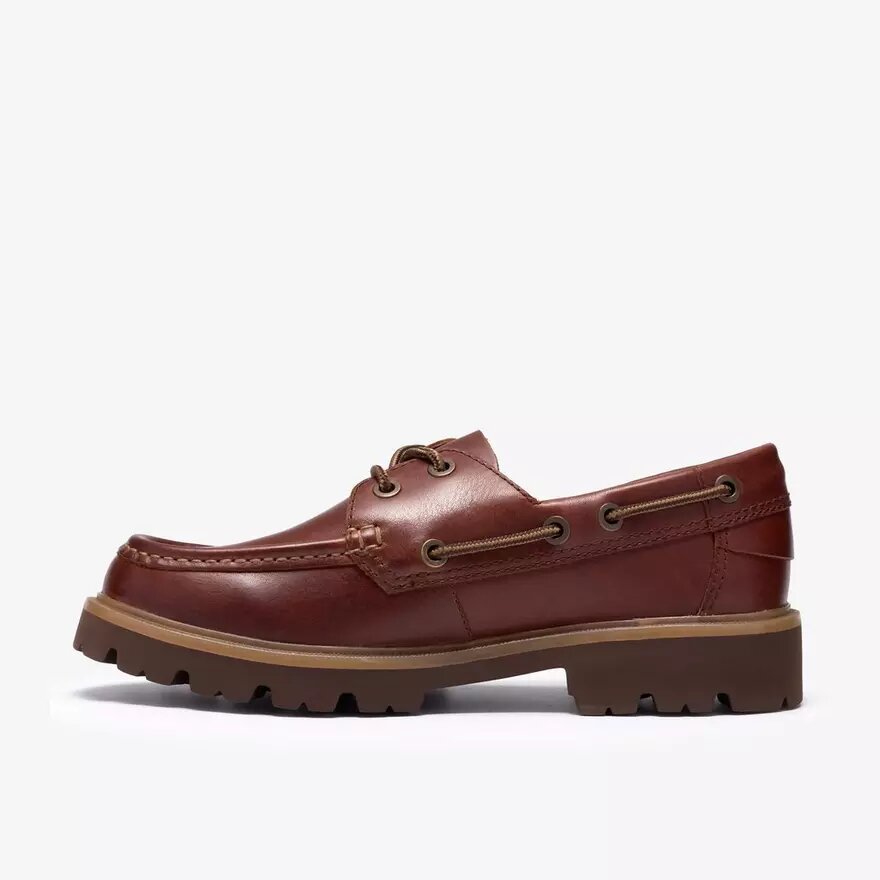 Mens Cleyhill Boat Brown Leather Boat Shoe Mens Cleyhill Boat Brown Leather Boat Shoe