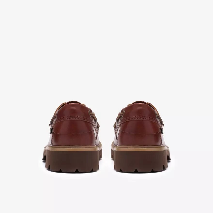 Mens Cleyhill Boat Brown Leather Boat Shoe Mens Cleyhill Boat Brown Leather Boat Shoe